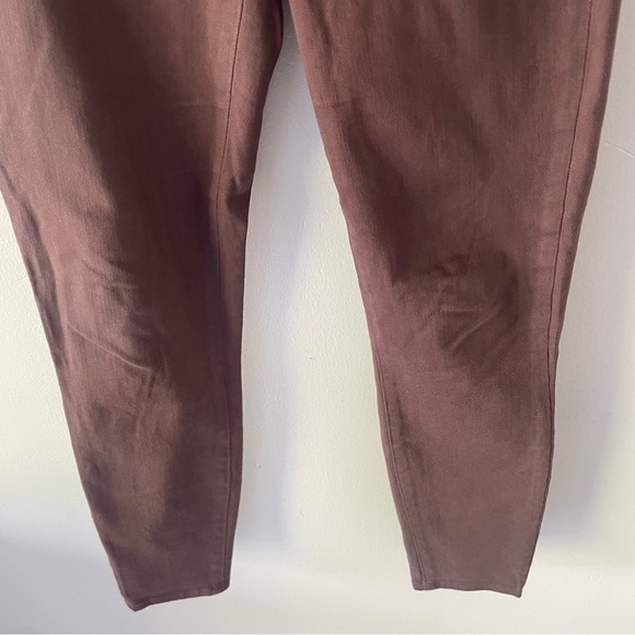 L'Agence Margot High Rise Mahogany Coated Skinny Jeans 37564 - Picture 7 of 13